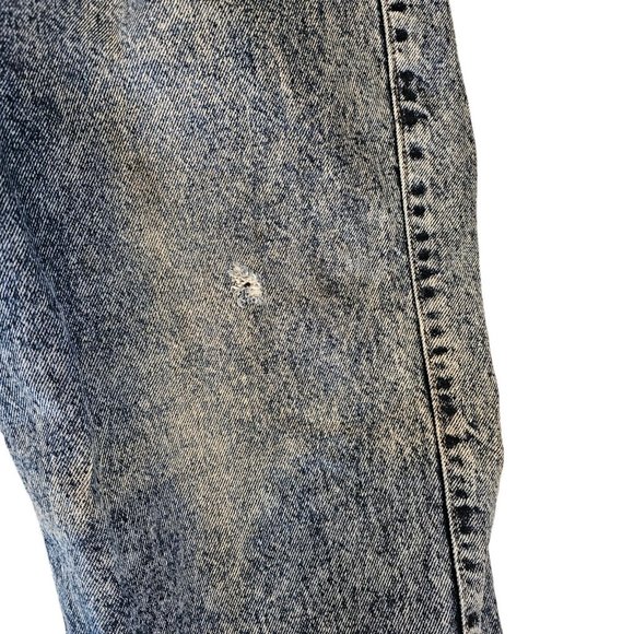Retro 1980 Levis 549s Vintage Wash‎ Straight Leg Jeans 38x30 USA Acid Wash - Picture 6 of 16